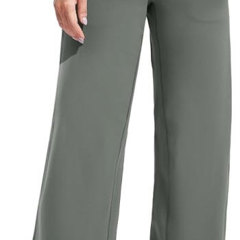 Woman Yoga Pants with Pockets Stretch Loose Casual Lounge Sweatpants Petite/Regular/Tall