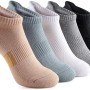 Womens Running Athletic No Show Socks Cushioned 5-Pairs Womens Running Athletic No Show Socks Cushioned 5-Pairs