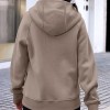 Womens Zip Up Hoodies Fleece Jackets Oversized Sweatshirts Fall Fashion Outfits Sweaters Winter Clothes